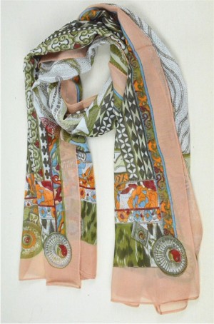 Hermes Silk Scarf- 3 RS11675